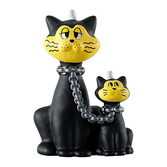 OLGA GOOSE CANDLE ミニチュアコレクション THIEF CATS 泥棒猫
