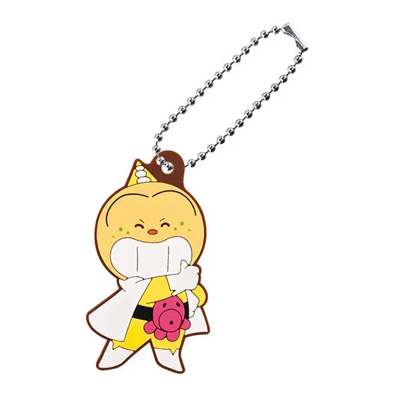 たこやきマントマン カプセルラバーマスコット イエローB
