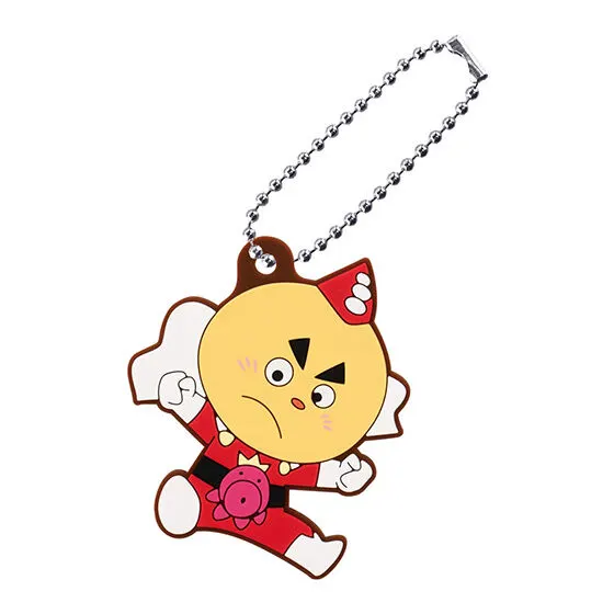 たこやきマントマン カプセルラバーマスコット レッドA