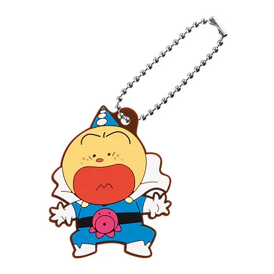 たこやきマントマン カプセルラバーマスコット ブルーA