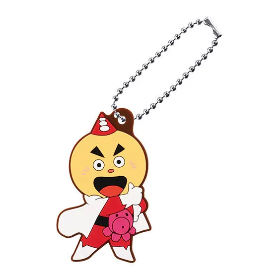 たこやきマントマン カプセルラバーマスコット レッドB