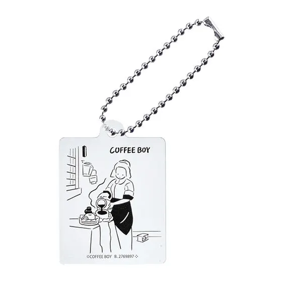 COFFEE BOY アソートコレクション アクリルチャーム COFFEEMAID