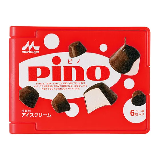 森永乳業のアイス ミニチュアミラーコレクション Pino