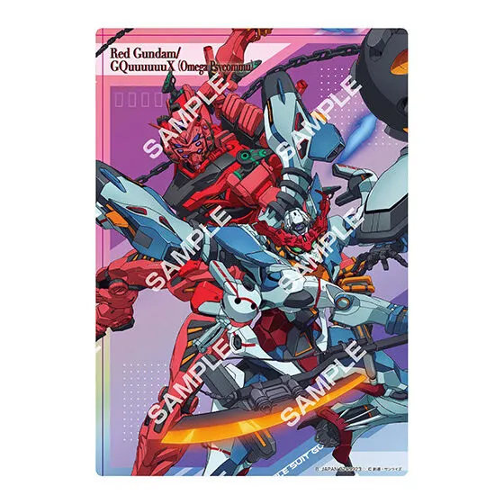 機動戦士Gundam GQuuuuuuX(ジークアクス) クリアビジュアルポスター デザインG