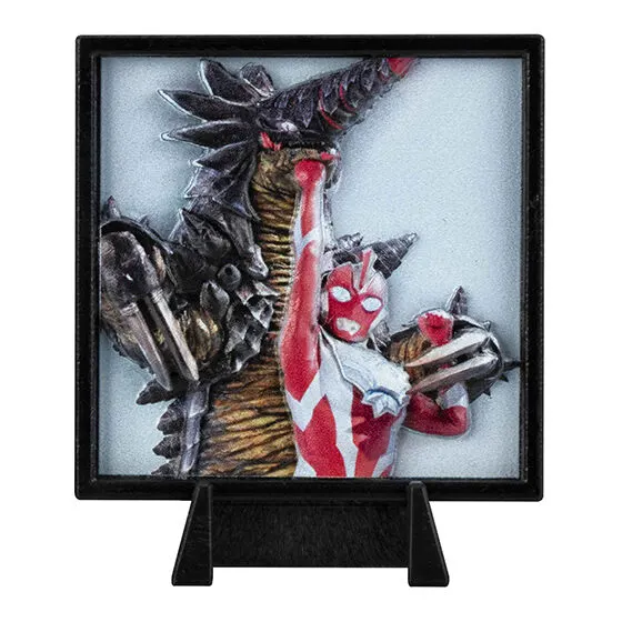 ウルトラマン 3Dレリーフスタンド ウルトラマンオメガVSグライム