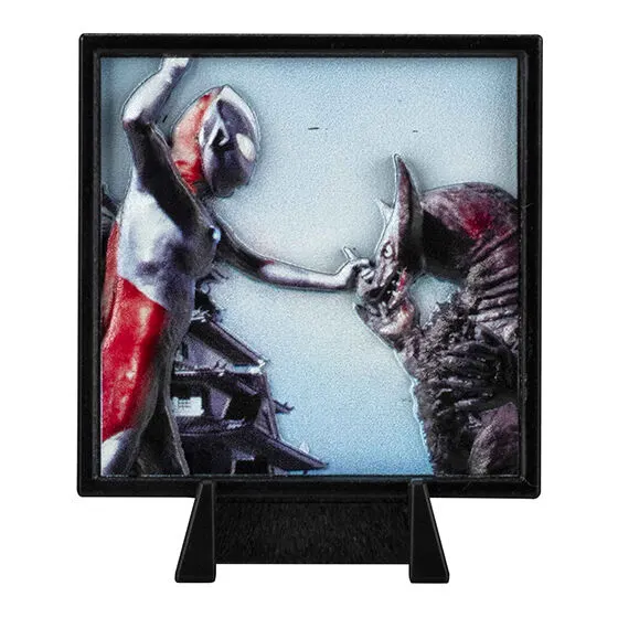 ウルトラマン 3Dレリーフスタンド ウルトラマンVSゴモラ