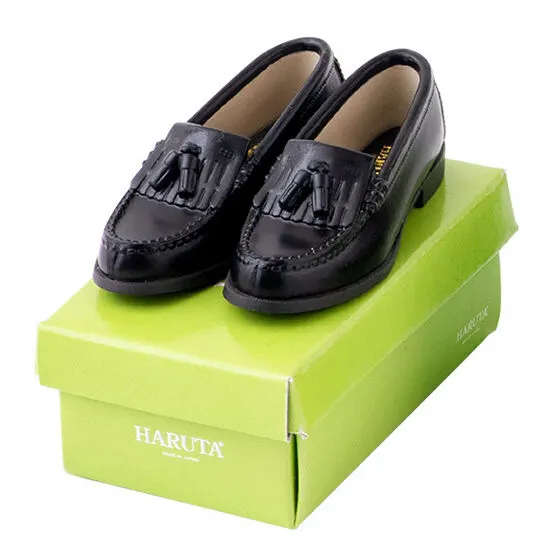 HARUTA ローファーコレクション タッセルローファー（黒）