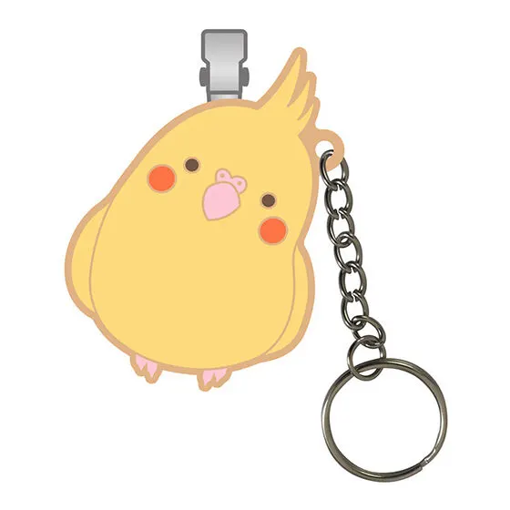 鳥さんのバッグクリップ ~さよなら鍵迷子~ オカメインコ