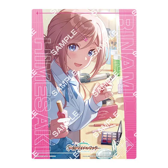 学園アイドルマスター クリアビジュアルポスター デザインJ