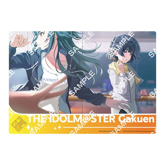 学園アイドルマスター クリアビジュアルポスター デザインK