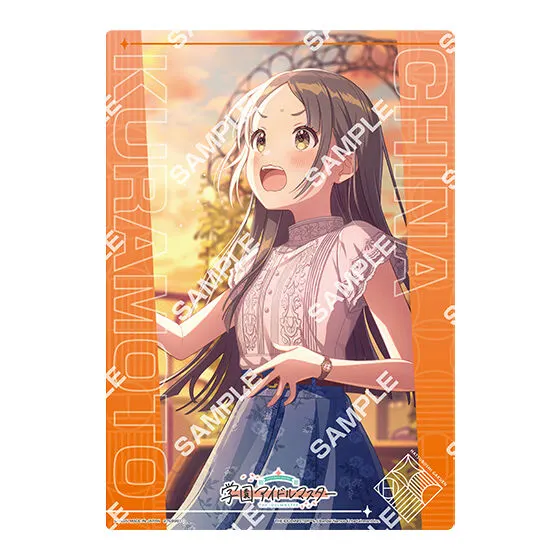 学園アイドルマスター クリアビジュアルポスター デザインF