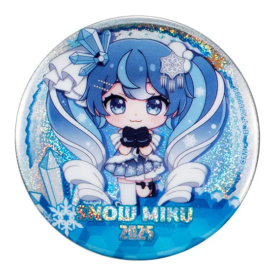 初音ミク 雪ミクあそーと~SNOW MIKU 2025~ C賞缶バッジ 雪ミク2025(B)
