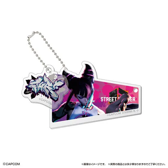 ストリートファイター6 カプセルアクリルチャーム1 ジュリ