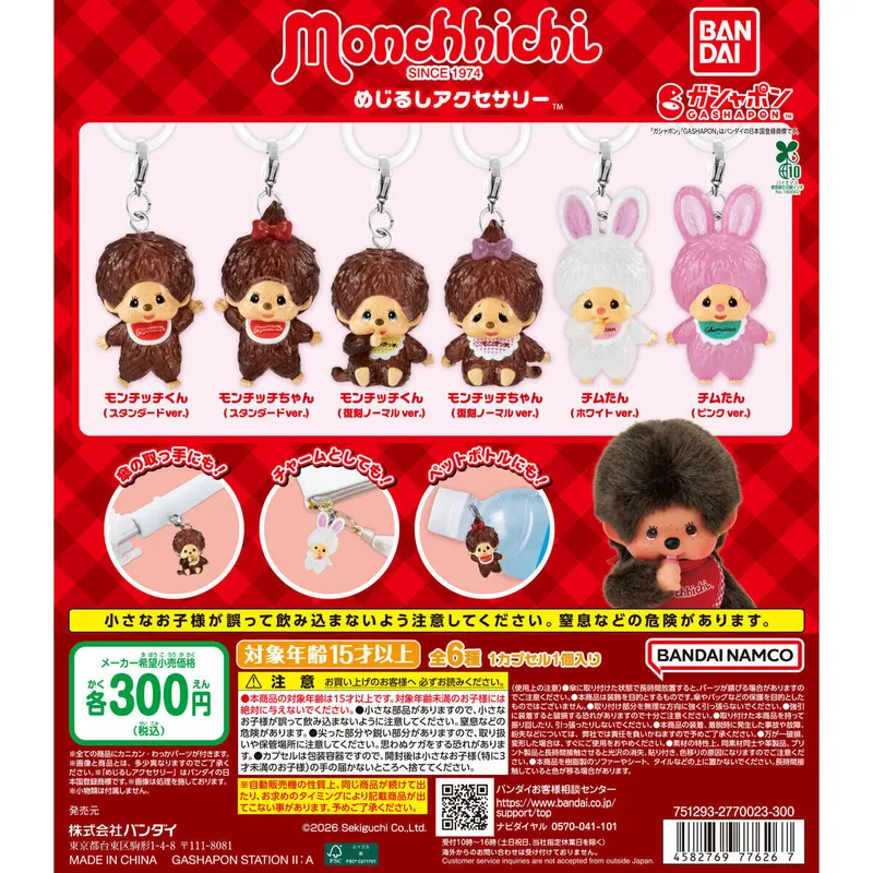 モンチッチ めじるしアクセサリーの台紙