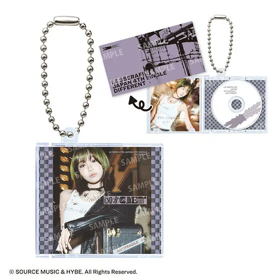 LE SSERAFIM 'DIFFERENT' ミニCDコレクション KIM CHAEWON