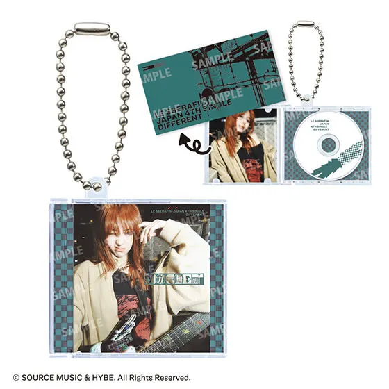 LE SSERAFIM 'DIFFERENT' ミニCDコレクション HUH YUNJIN