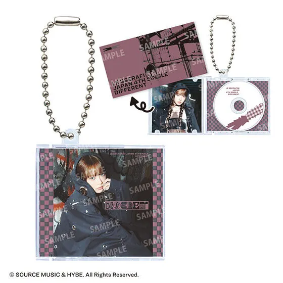 LE SSERAFIM 'DIFFERENT' ミニCDコレクション HONG EUNCHAE