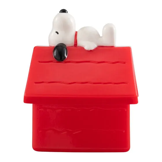 PEANUTS ミニ貯金箱 スヌーピー&ドッグハウス