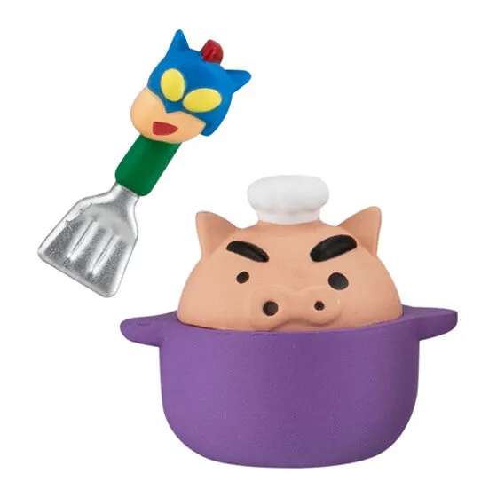 クレヨンしんちゃん お料理マスコット ぶりぶりざえもん & フライ返し