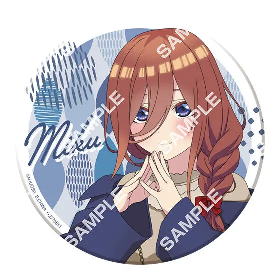 五等分の花嫁* アクリルコースターディスプレイ 中野三玖