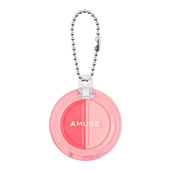 AMUSE(アミューズ) ミニチュアコスメコレクション リップ&チーク ヘルシーバーム 01 モモバーム