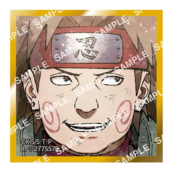 豆ガシャ色紙 NARUTO-ナルト- 疾風伝 第三弾 秋道チョウジ