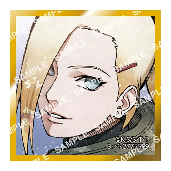 豆ガシャ色紙 NARUTO-ナルト- 疾風伝 第三弾 山中いの