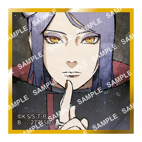 豆ガシャ色紙 NARUTO-ナルト- 疾風伝 第四弾 小南