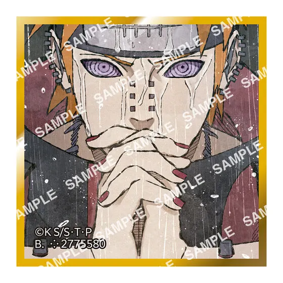 豆ガシャ色紙 NARUTO-ナルト- 疾風伝 第四弾 ペイン