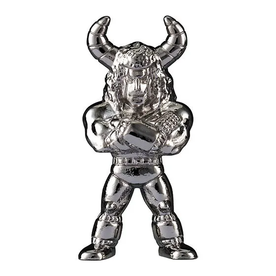 キン肉マン ダイキャストキンケシ10 バッファローマン(銀メッキver.)
