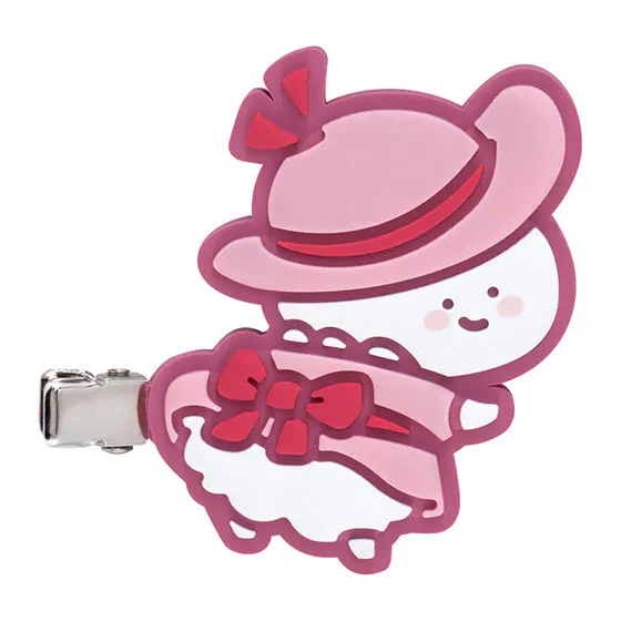 お文具といっしょ カプセルヘアクリップなのです ~リボンがいっぱい!~ ふりむきお文具
