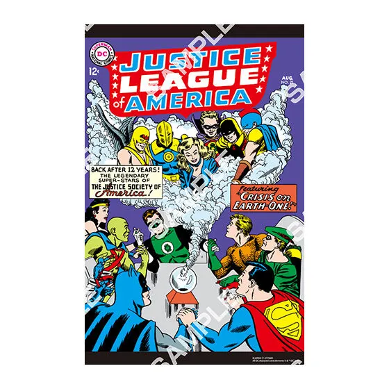 DC コミックカバーポスターコレクション デザインH