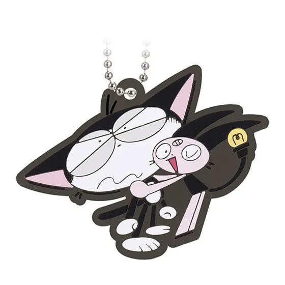 サイボーグクロちゃん カプセルラバーマスコット ナナちゃんとクロちゃん