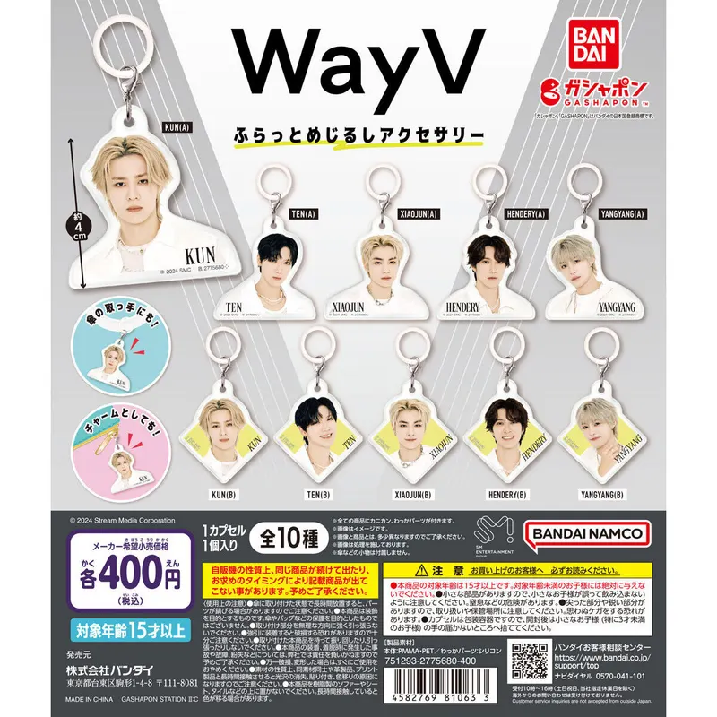 WayV ふらっとめじるしアクセサリーの台紙