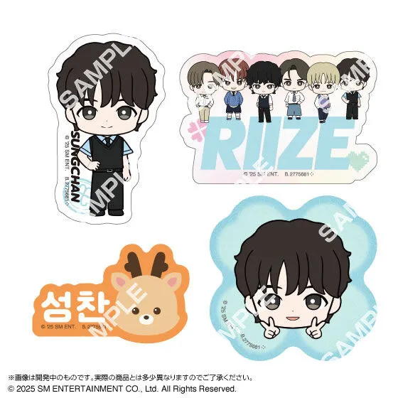 RIIZE フレークシール SUNGCHAN