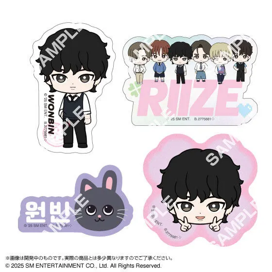 RIIZE フレークシール WONBIN