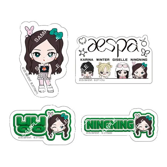 aespa フレークシール NINGNING