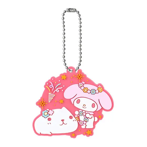 カピバラさん20th×サンリオキャラクターズ スペシャルラバーマスコット ホワイトさん × マイメロディ B