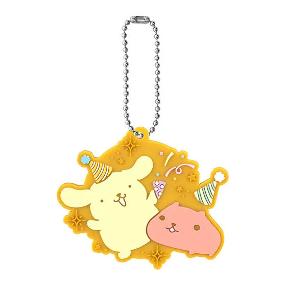 カピバラさん20th×サンリオキャラクターズ スペシャルラバーマスコット カピバラさん × ポムポムプリン B