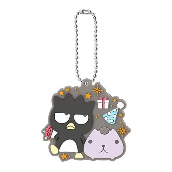 カピバラさん20th×サンリオキャラクターズ スペシャルラバーマスコット リーゼントくん × バッドばつ丸 B