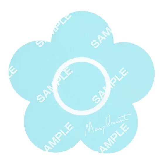MARY QUANT クリアラバーコースター デザインB