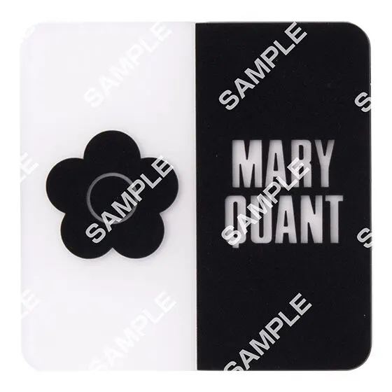 MARY QUANT クリアラバーコースター デザインC