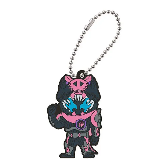 仮面ライダーシリーズ レジェンドライダー カプセルラバーマスコット6 仮面ライダーバイス レックスゲノム