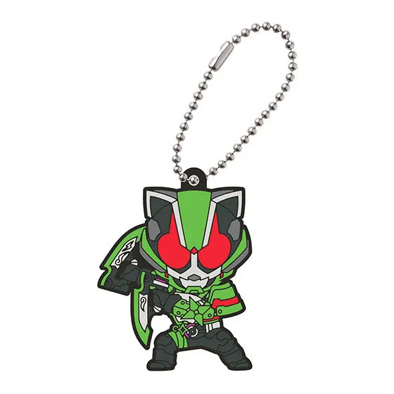 仮面ライダーシリーズ レジェンドライダー カプセルラバーマスコット6 仮面ライダータイクーン ニンジャフォーム