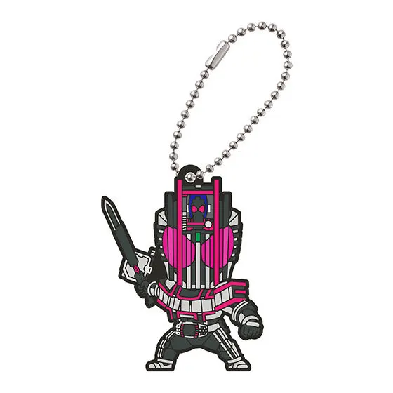 仮面ライダーシリーズ レジェンドライダー カプセルラバーマスコット6 仮面ライダーディケイド コンプリートフォーム