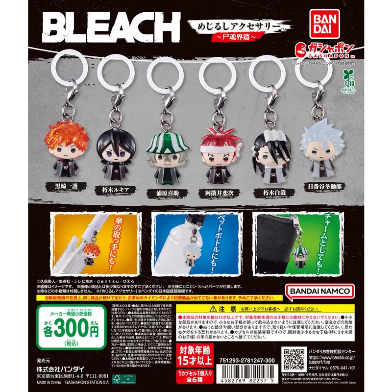 BLEACH めじるしアクセサリー~尸魂界篇~の台紙