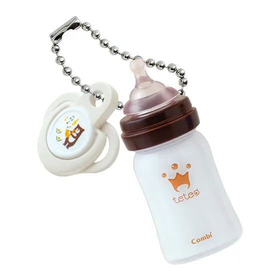 Combi ミニチュアチャーム 哺乳瓶+おしゃぶり