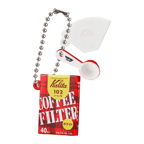 Kalita ミニチュアチャームコレクション 102ロシ ホワイト