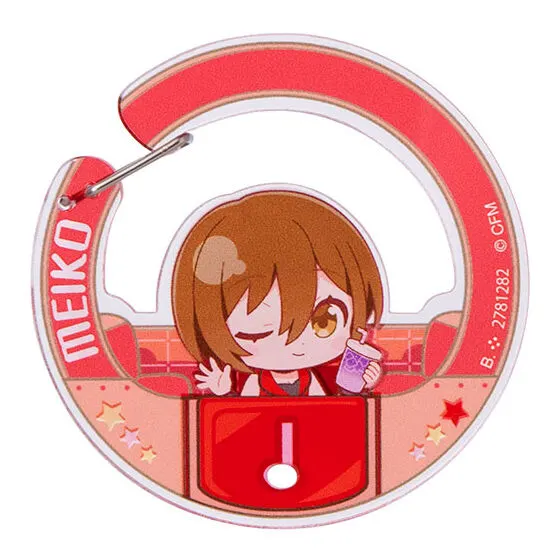 初音ミク カプセルアクリルカラビナ MEIKO
