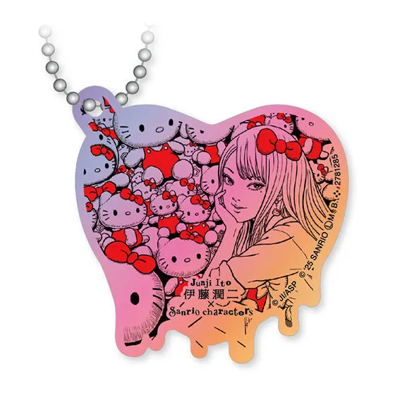 伊藤潤二×サンリオキャラクターズ アクリルチャーム ギャル富江1